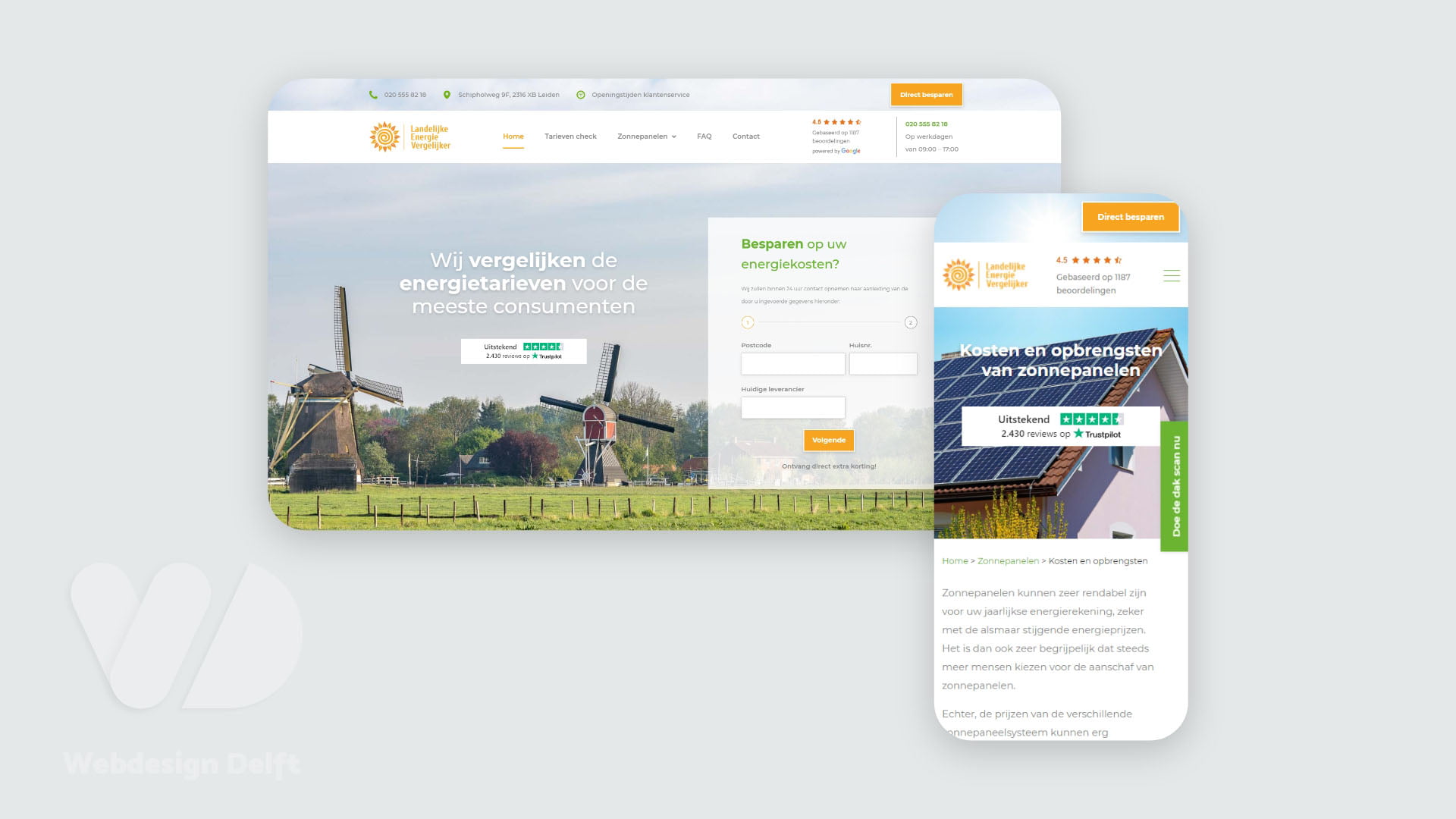 Landelijke Energie Vergelijker